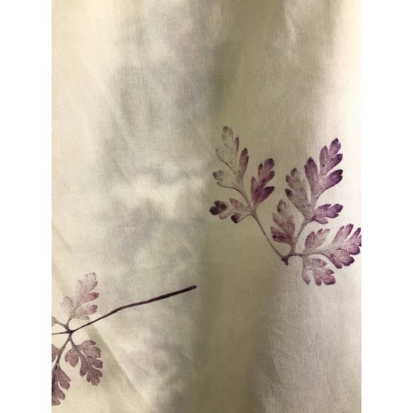 Johnny Was Biya Tunic Top Womens S Cream Embroidered Floral Long Sleeve V-Neck - Picture 9 of 14